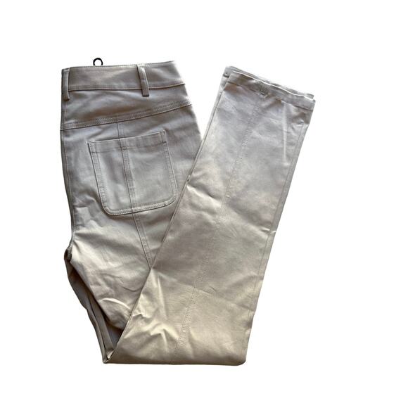 New Jil Sander Navy Beige Pants Sz 36 IT - Picture 1 of 8